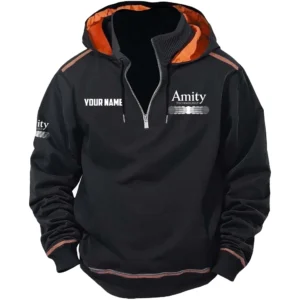 Amity Technology Exclusive Logo Performance Tactical Hooded Sweatshirt OUFACBHS0819ATZ - Amity Technology Sweatshirt