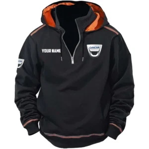 Dacia Exclusive Logo Performance Tactical Hooded Sweatshirt OUFACBHS0819DACZ - Dacia Sweatshirt
