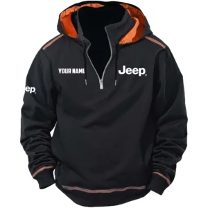 Jeep Exclusive Logo Performance Tactical Hooded Sweatshirt OUFACBHS0819JEZ - Jeep Sweatshirt