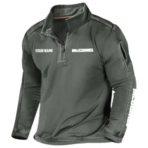 McConnel Exclusive Logo Performance Tactical Outdoor Sweatshirt OUFAH1300819MEZ - McConnel Sweatshirt