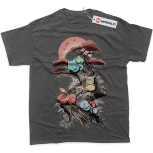 Bulbasaur T-Shirt, Pokemon True Fan Shirt SHIN1712092028 - Coffee