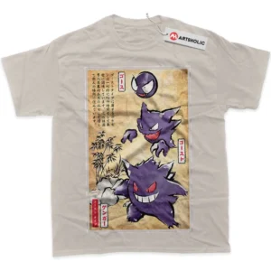 Gengar T-Shirt, Pokemon True Fan Shirt SHIN1712092029 - Sand