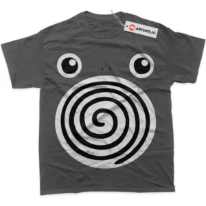 Poliwhirl T-Shirt, Pokemon True Fan Shirt SHIN1712092030 - Coffee
