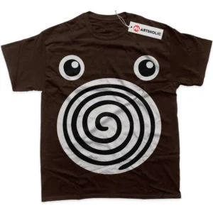 Poliwhirl T-Shirt, Pokemon True Fan Shirt SHIN1712092030 - Carbon