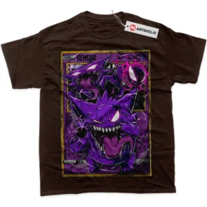Gengar T-Shirt, Pokemon True Fan Shirt SHIN1712092031 - Carbon