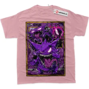 Gengar T-Shirt, Pokemon True Fan Shirt SHIN1712092031 - Pink