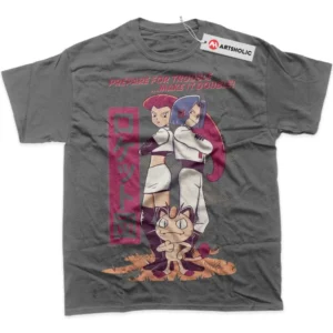 Team Rocket T-Shirt, Pokemon True Fan Shirt SHIN1712092032 - Coffee