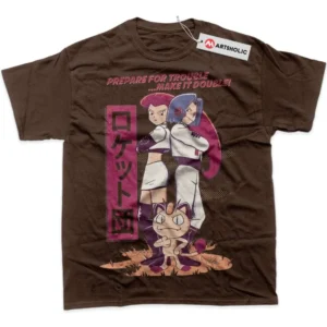 Team Rocket T-Shirt, Pokemon True Fan Shirt SHIN1712092032 - Carbon