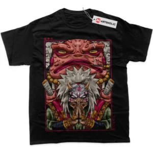 Jiraiya T-Shirt, Naruto True Fan Shirt SHIN1712092035 - Black