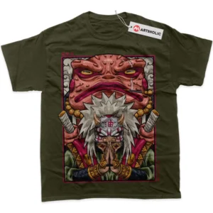 Jiraiya T-Shirt, Naruto True Fan Shirt SHIN1712092035 - Army Green