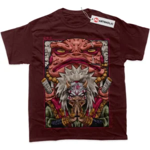 Jiraiya T-Shirt, Naruto True Fan Shirt SHIN1712092035 - Wine Red