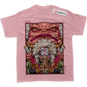 Jiraiya T-Shirt, Naruto True Fan Shirt SHIN1712092035 - Pink