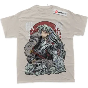 Sesshomaru T-Shirt, Inuyasha True Fan Shirt SHIN1712092036 - Sand