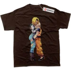 Android 18 T-Shirt, Dragon Ball Z True Fan Shirt SHIN1712092038 - Carbon