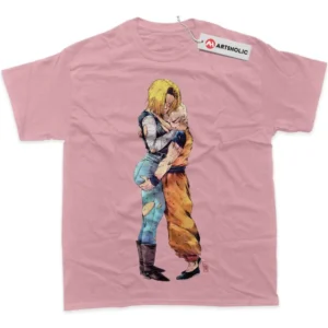 Android 18 T-Shirt, Dragon Ball Z True Fan Shirt SHIN1712092038 - Pink