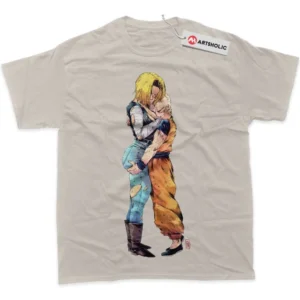 Android 18 T-Shirt, Dragon Ball Z True Fan Shirt SHIN1712092038 - Sand
