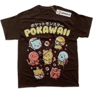 Pokemon T-Shirt, Anime True Fan Shirt SHIN1712092039 - Carbon