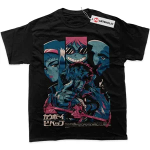Cowboy Bebop T-Shirt, Anime True Fan Shirt SHIN1712092042 - Black