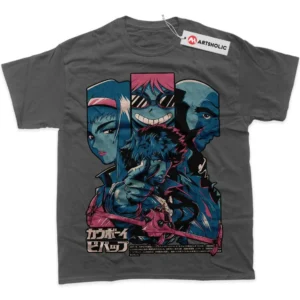 Cowboy Bebop T-Shirt, Anime True Fan Shirt SHIN1712092042 - Coffee