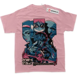 Cowboy Bebop T-Shirt, Anime True Fan Shirt SHIN1712092042 - Pink