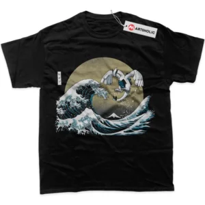 Lugia T-Shirt, Pokemon True Fan Shirt SHIN1712092043 - Black