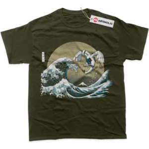 Lugia T-Shirt, Pokemon True Fan Shirt SHIN1712092043 - Army Green