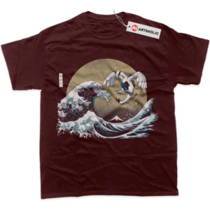 Lugia T-Shirt, Pokemon True Fan Shirt SHIN1712092043 - Wine Red