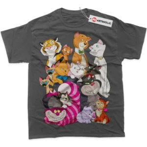 Disney Cat T-Shirt, Animated True Fan Shirt SHIN1712092044 - Coffee