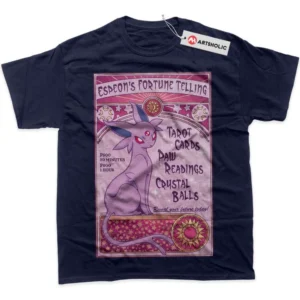 Espeon T-Shirt, Pokemon True Fan Shirt SHIN1712092046 - Navy