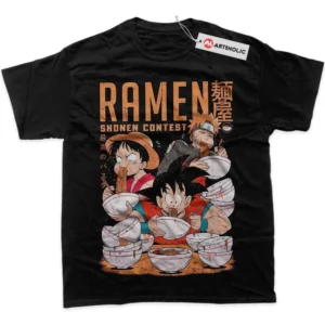 Son Goku T-Shirt, Luffy True Fan Shirt SHIN1712092047 - Black