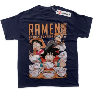 Son Goku T-Shirt, Luffy True Fan Shirt SHIN1712092047 - Navy