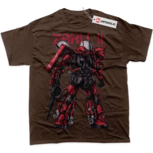 MS-06S Zaku II T-Shirt, The Gundam True Fan Shirt SHIN1712092049 - Carbon