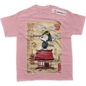 Snoopy T-Shirt, Peanuts True Fan Shirt SHIN1712092050 - Pink