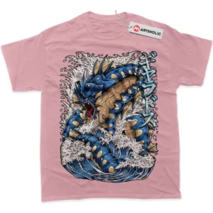 Gyarados T-Shirt, Pokemon True Fan Shirt SHIN1712092051 - Pink