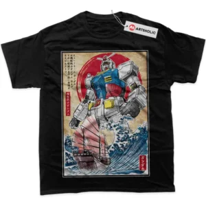 RX-78-2 Gundam T-Shirt, Anime True Fan Shirt SHIN1712092053 - Black