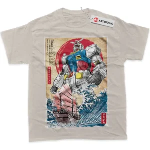 RX-78-2 Gundam T-Shirt, Anime True Fan Shirt SHIN1712092053 - Light Blue