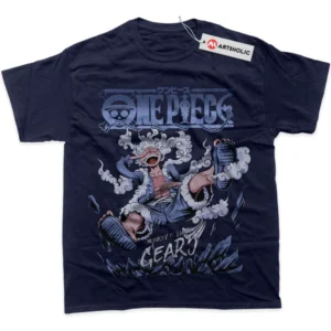 Monkey D Luffy Gear 5 T-Shirt, One Piece True Fan Shirt SHIN1712092054 - Navy
