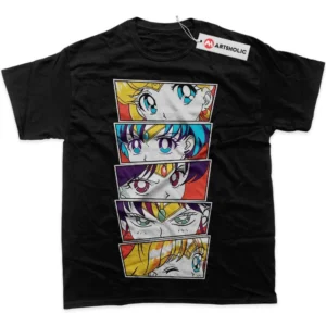Sailor Moon T-Shirt, Anime True Fan Shirt SHIN1712092055 - Black
