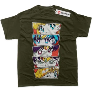 Sailor Moon T-Shirt, Anime True Fan Shirt SHIN1712092055 - Army Green