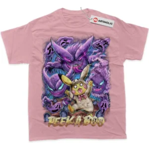 Pikachu T-Shirt, Pokemon True Fan Shirt SHIN1712092057 - Pink