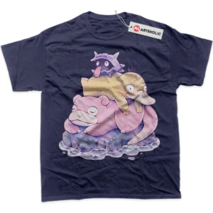 Psyduck T-Shirt, Pokemon True Fan Shirt SHIN1712092058 - Navy