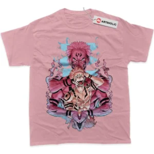 Ryomen Sukuna T-Shirt, Jujutsu Kaisen True Fan Shirt SHIN1712092060 - Pink