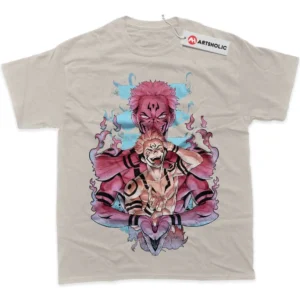 Ryomen Sukuna T-Shirt, Jujutsu Kaisen True Fan Shirt SHIN1712092060 - Light Grey