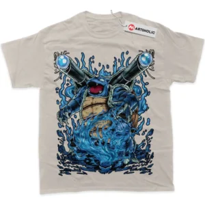 Blastoise T-Shirt, Pokemon True Fan Shirt SHIN1712092061 - Sand