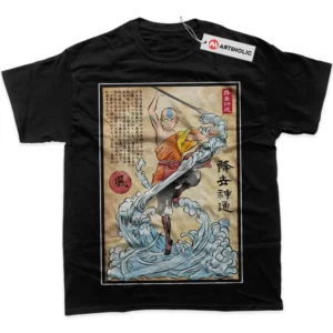 Aang T-Shirt, Avatar the Last Airbender True Fan Shirt SHIN1712092063 - Black