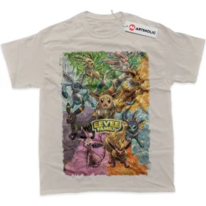 Eevee T-Shirt, Pokemon True Fan Shirt SHIN1712092064 - Sand