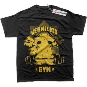 Pikachu T-Shirt, Pokemon True Fan Shirt SHIN1712092065 - Black