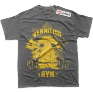 Pikachu T-Shirt, Pokemon True Fan Shirt SHIN1712092065 - Coffee