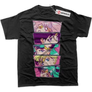 Sailor Moon T-Shirt, Anime True Fan Shirt SHIN1712092067 - Black