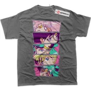Sailor Moon T-Shirt, Anime True Fan Shirt SHIN1712092067 - Coffee